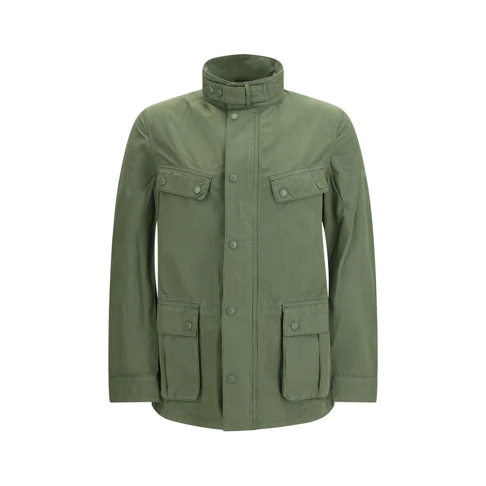 Barbour International Bicolor Cotton Coat - L