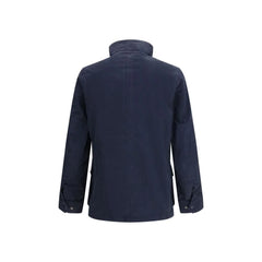 Barbour International Blau Baumwoll Langmantel - Mäntel & Jacken