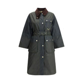 Barbour Milda waxed Trench Coat - 10 - Trench Coats