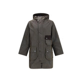 Barbour Solway Trench Waxed Coat - L - Trench Coats