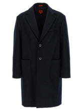 BARENA Blue Wool Coat - XXL