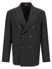 BARENA Gray Virgin Wool Blazer