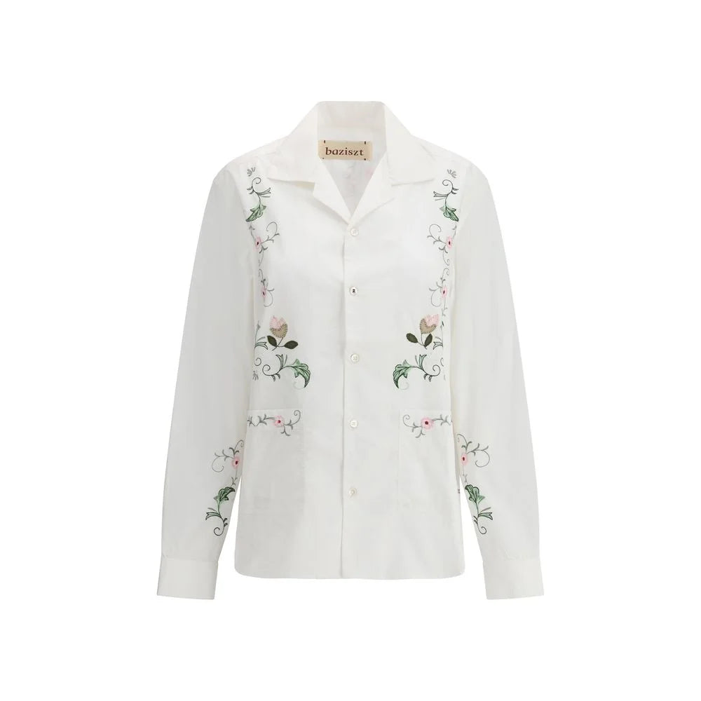 Baziszt Embroidered Shirt - S - Shirts