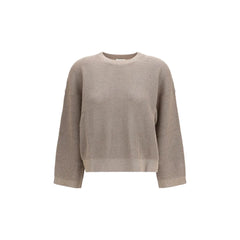 Brunello Cucinelli Gold Cotton Sweatshirt
