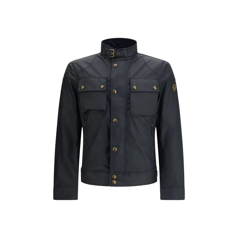 Belstaff Blue Cotton Coat