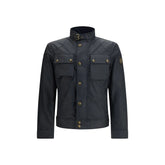 Belstaff Blue Cotton Coat