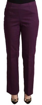 BENCIVENGA Violet High Waist Tapered Casual Pants - Trousers