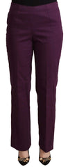 BENCIVENGA Violet High Waist Tapered Casual Pants - Trousers