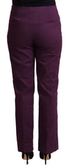 BENCIVENGA Violet High Waist Tapered Casual Pants - Trousers