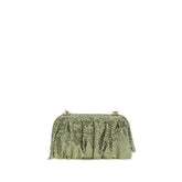 Benedetta Bruzziches Bicolor Aluminum Clutch Bag