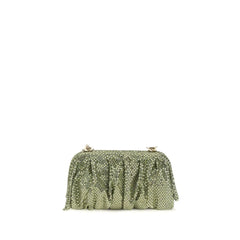 Benedetta Bruzziches Bicolor Aluminum Clutch Bag