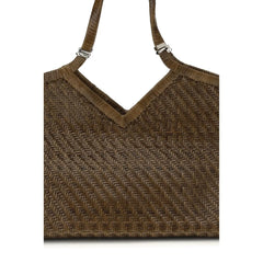 Sac à Main en Cuir Buffalo Bicolor Benedetta Bruzziches