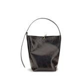Benedetta Bruzziches Black Calf Leather Bos Taurus Shoulder Bag