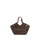 Benedetta Bruzziches Brown Buffalo Leather Handbag