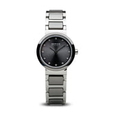 BERING Silver Stainless Steel Dress Watch