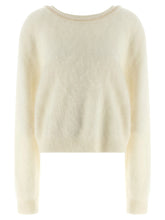 BERNADETTE White Cashmere Cardigan - L