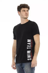 Bikkembergs Black Cotton Men T-Shirt - T-Shirts
