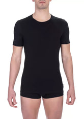 Bikkembergs Black Cotton Men T-Shirt Twin Pack - T-Shirts