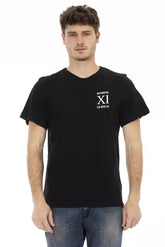 Bikkembergs Black Cotton Men’s T-Shirt - S - T-Shirts