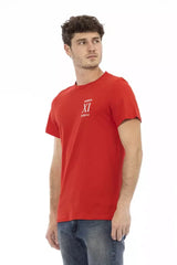 Bikkembergs Red Cotton Men T-Shirt - T-Shirts