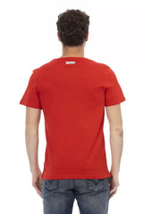 Bikkembergs Red Cotton Men T-Shirt - T-Shirts