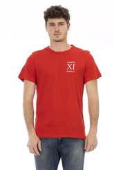Bikkembergs Red Cotton Men T-Shirt - T-Shirts