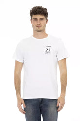 Bikkembergs White Cotton Men’s T-Shirt - T-Shirts