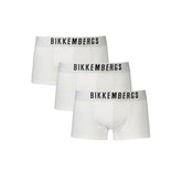 Bikkembergs White Cotton Underwear - Boxer Briefs