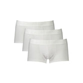 Bikkembergs White Polyester Men Boxer - Boxer Briefs
