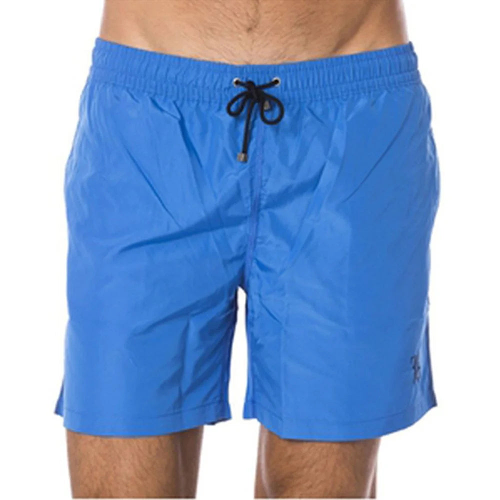 Billionaire Italian Couture Blue Polyester Men’s Swimwear Boxer - Swim Boxers