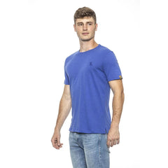 Billionaire Italian Couture Light Blue Cotton T-Shirt - S - T-Shirts
