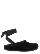 Birkenstock Black Suede Leather Ballet Flats - EU39/US9