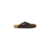 Birkenstock Brown Suede Leather Slippers - EU44/US11