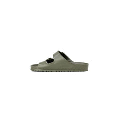 Birkenstock Green Plastic Flat Sandals
