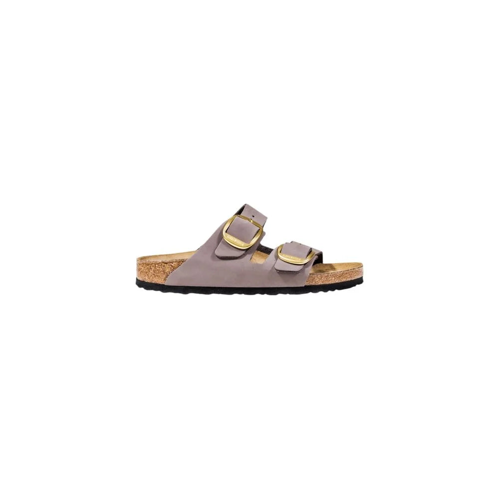 Birkenstock Purple Suede Leather Strap-On Sandals - EU37/US7