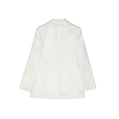 BLANCA VITA White Polyester Jackets And Coat - 40