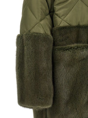 BLANCHA Bicolor Polyester Coat - IT40