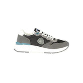 Blauer Black Leather Men Sneaker