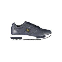 Blauer Blue Leather Men Sneaker - Sneakers