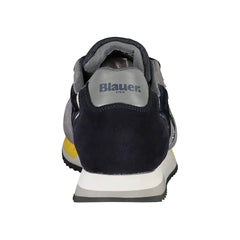 Blauer Elevate Your Step: Blue Contrast Lace-Up Sneakers - Sneakers