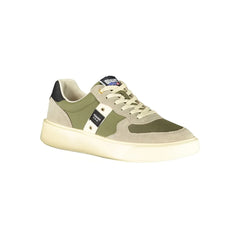 Blauer Green Leather Men Sneaker - Sneakers