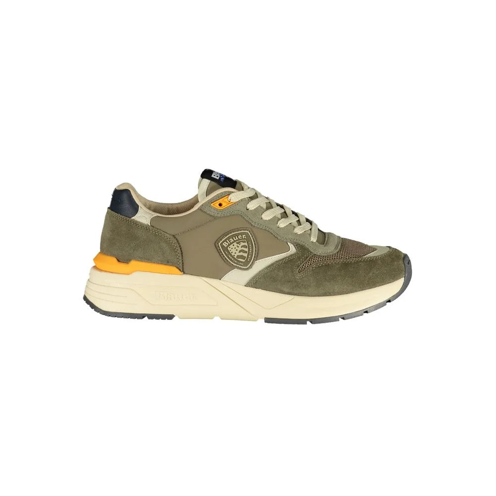 Blauer Green Polyester Men Sneaker - Sneakers