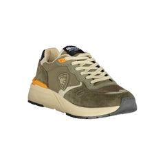 Blauer Green Polyester Men Sneaker - Sneakers
