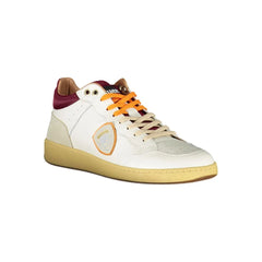 Blauer Sleek White Sneakers with Contrast Accents - Sneakers
