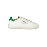 Blauer White Leather Men Sneaker - Sneakers