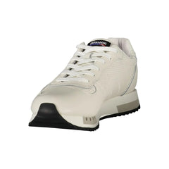 Blauer White Leather Men Sneaker - Sneakers