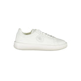 Blauer White Leather Men Sneaker - Sneakers