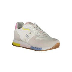 Blauer White Leather Women Sneaker - Sneakers