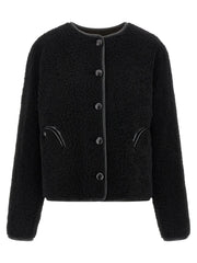 Blazé Milano Black Lamb Leather Shell Jacket - 2