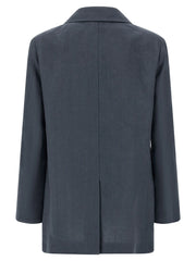 Blazé Milano Blue Linen Blazer - 3